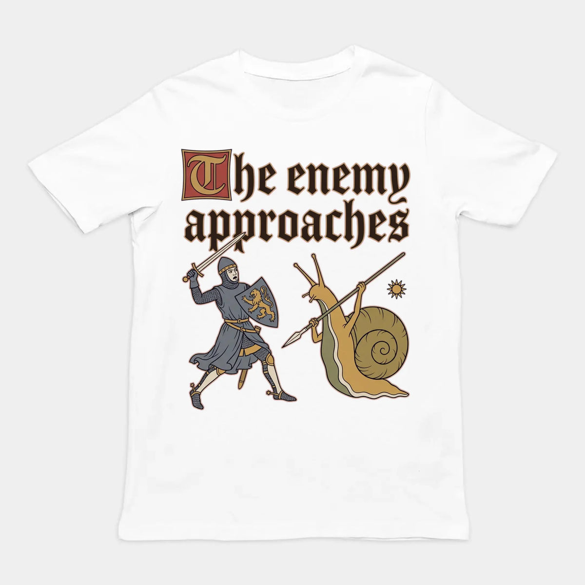 The Enemy Approaches T-Shirt Orbital Clothing