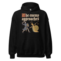 The Enemy Approaches Hoodie - Black / S