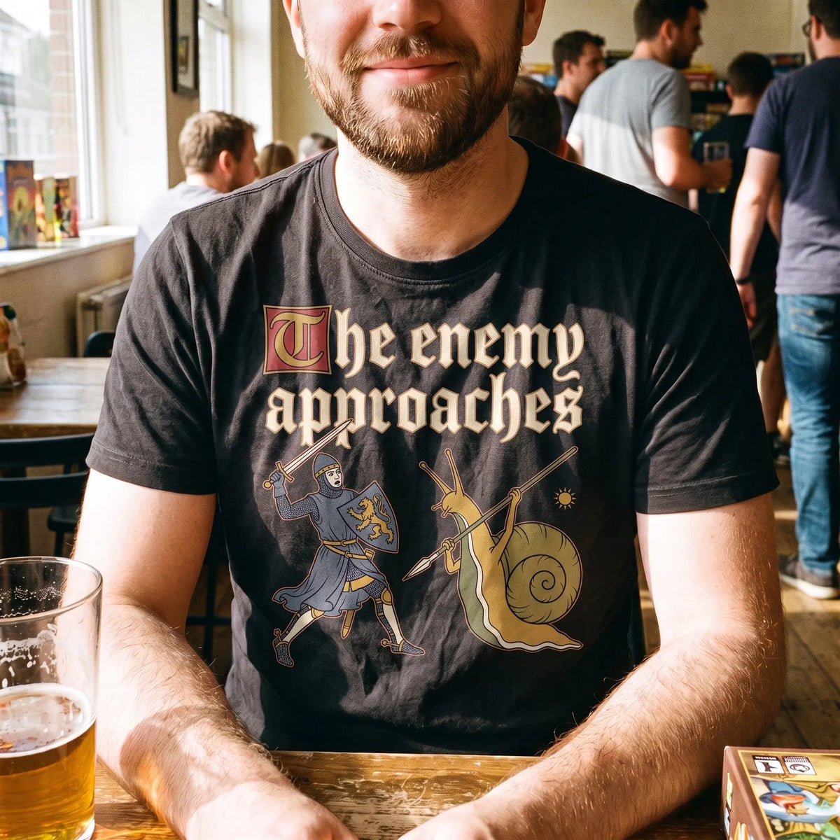 The Enemy Approaches T-Shirt Orbital Clothing