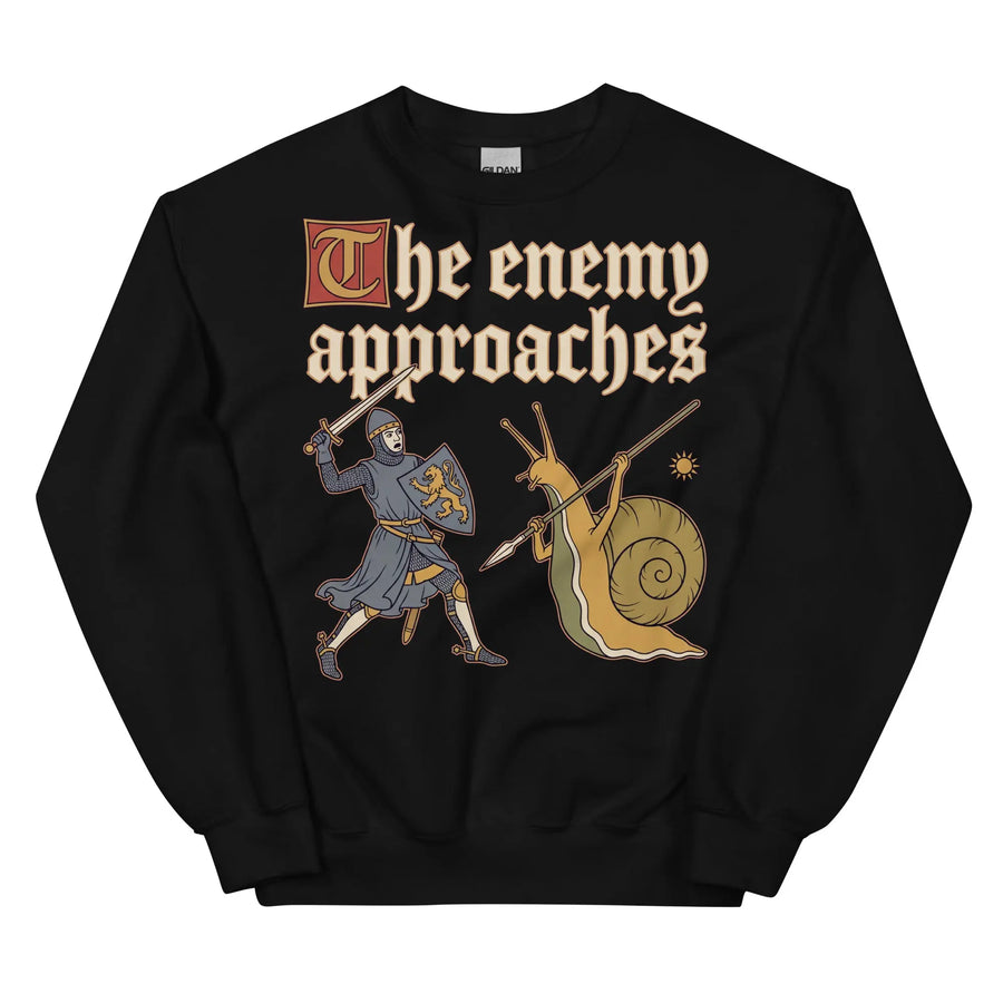 The Enemy Approaches Sweatshirt Orbital Clothing