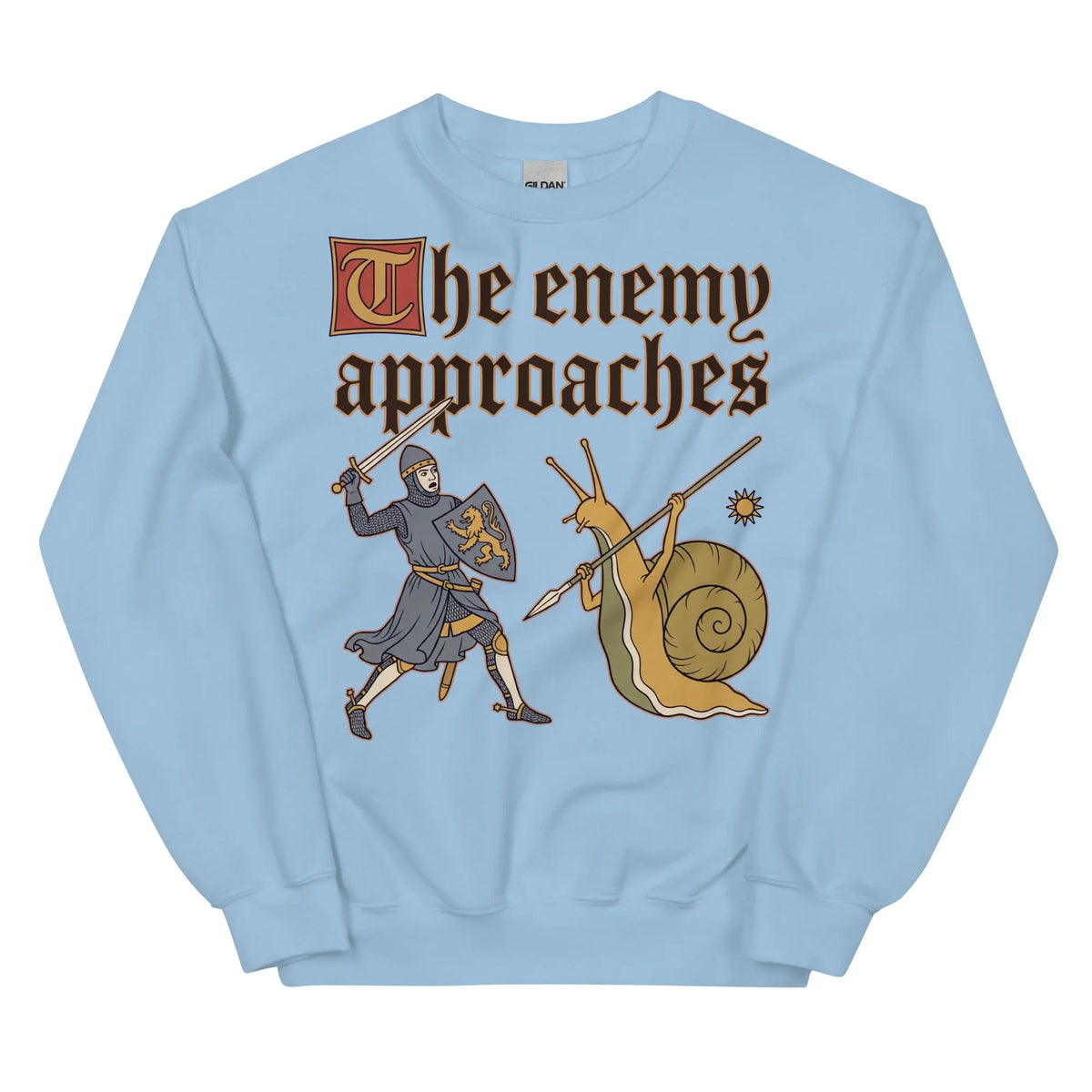 The Enemy Approaches Sweatshirt Orbital Clothing