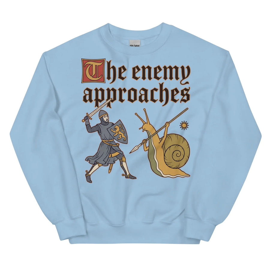 The Enemy Approaches Sweatshirt Orbital Clothing