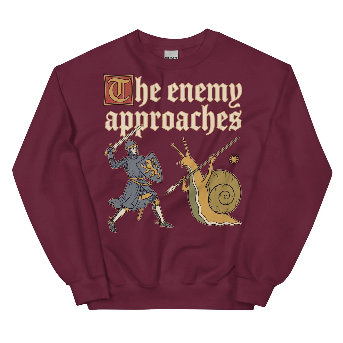 The Enemy Approaches Sweatshirt Orbital Clothing