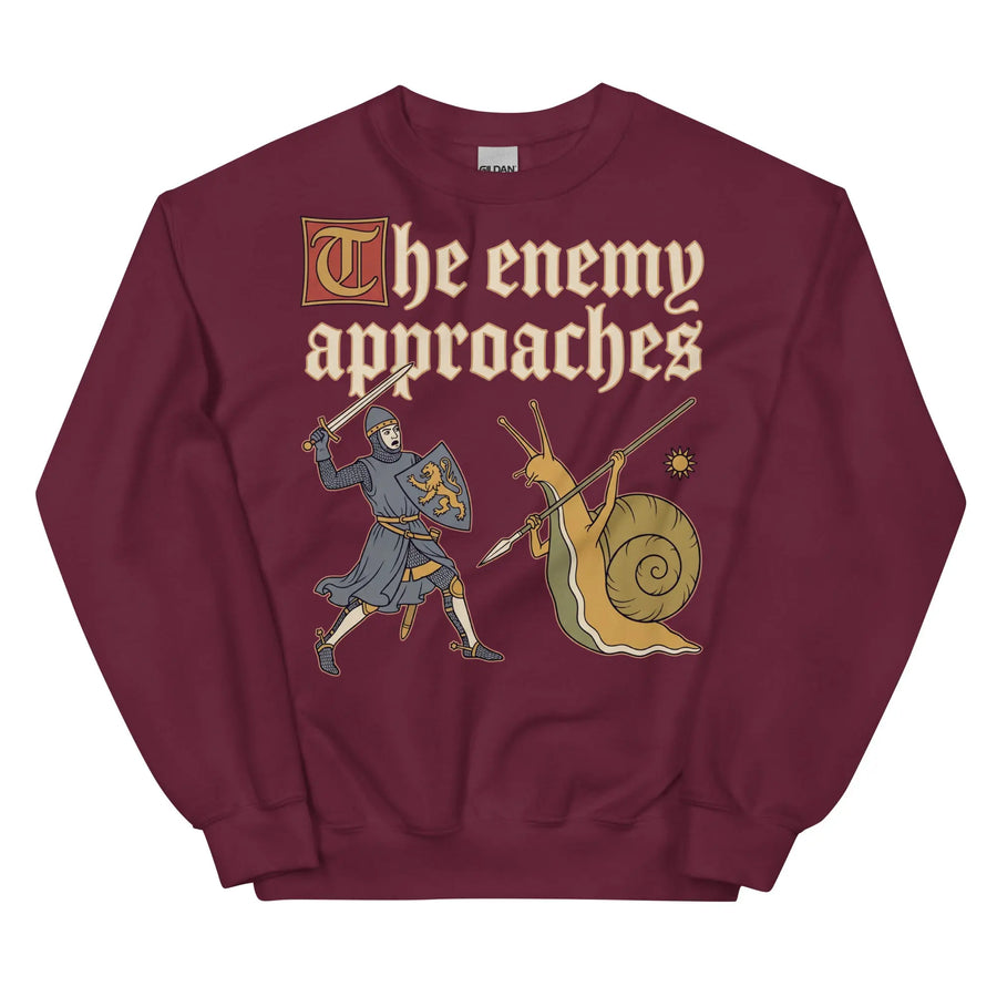The Enemy Approaches Sweatshirt Orbital Clothing