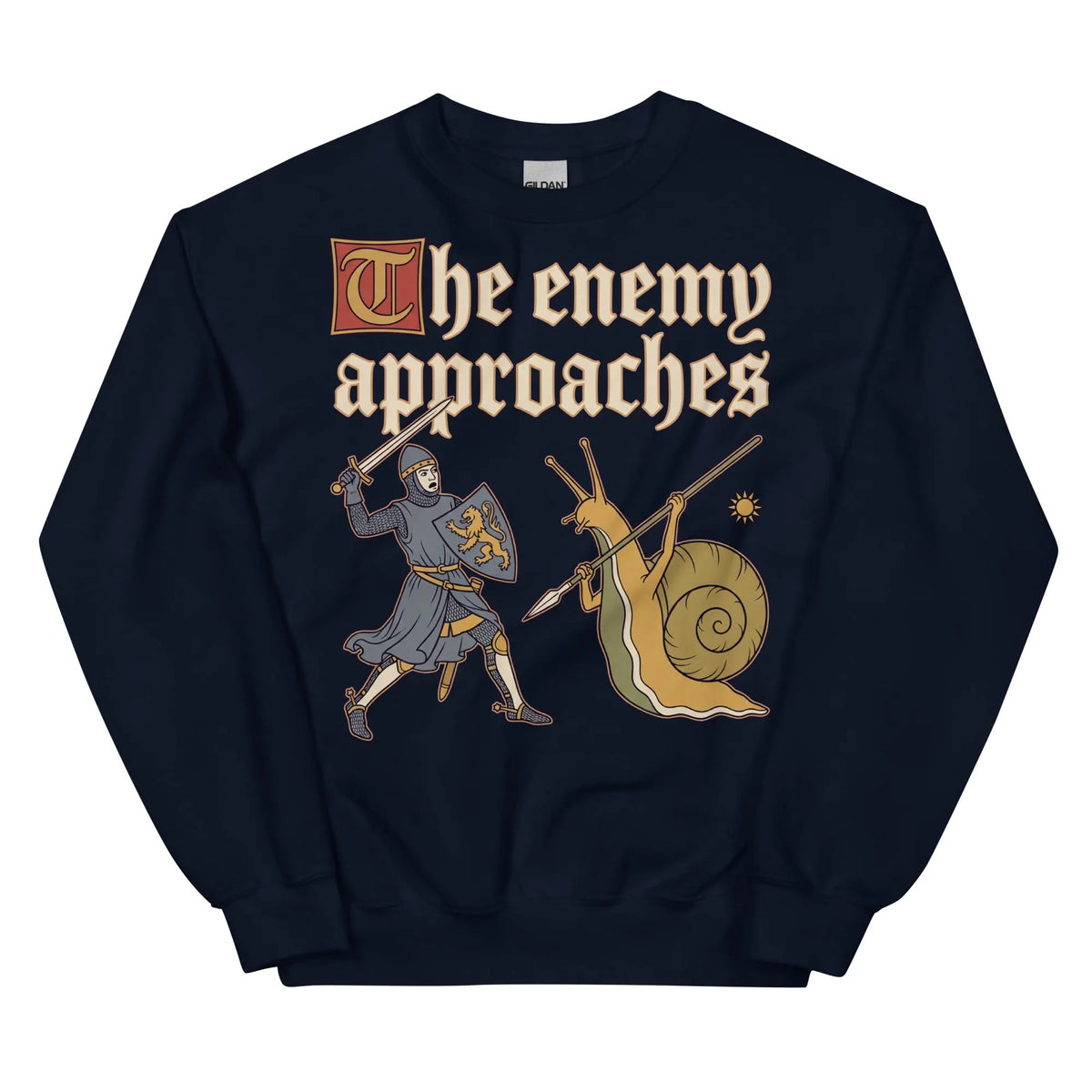 The Enemy Approaches Sweatshirt Orbital Clothing
