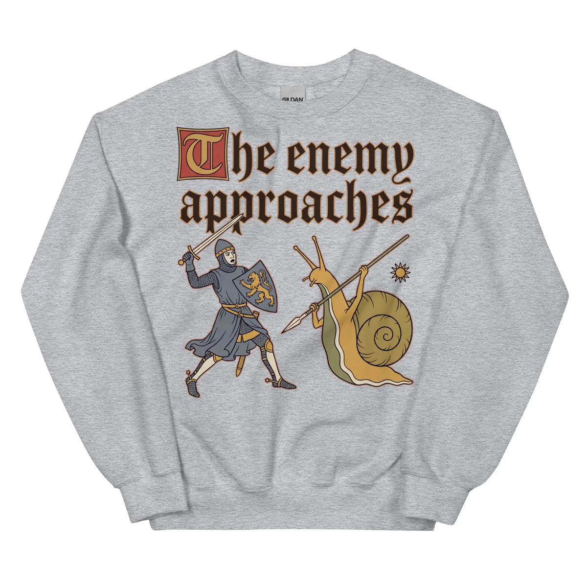 The Enemy Approaches Sweatshirt Orbital Clothing