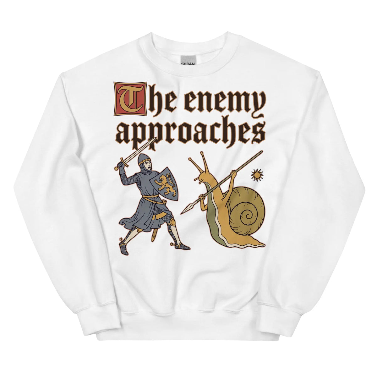 The Enemy Approaches Sweatshirt Orbital Clothing