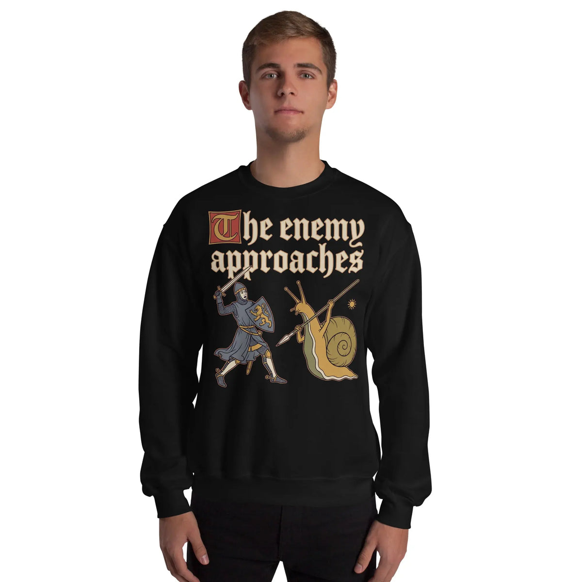 The Enemy Approaches Sweatshirt Orbital Clothing