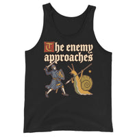 The Enemy Approaches Tank Top - Black / S