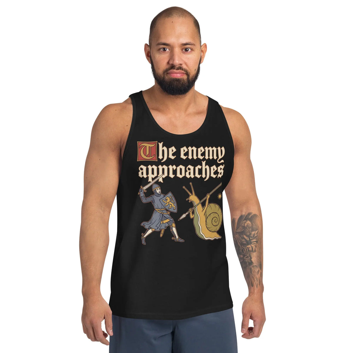 The Enemy Approaches Tank Top Orbital Clothing