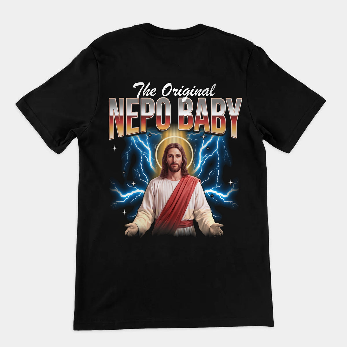 The Original Nepo Baby T-Shirt (backprint) Orbital Clothing