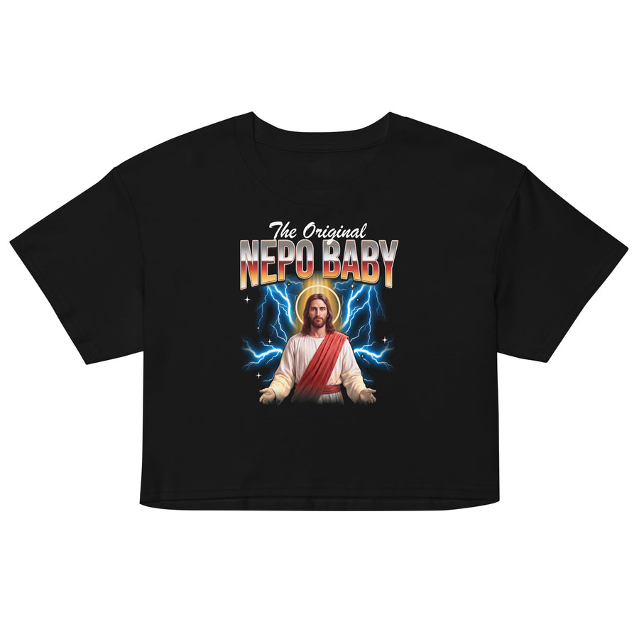 The Original Nepo Baby Women’s crop top Orbital Clothing