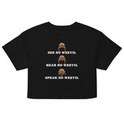 See No Weevil Women’s crop top