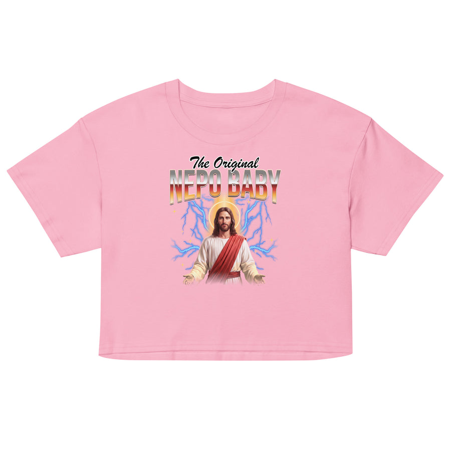 The Original Nepo Baby Women’s crop top Orbital Clothing