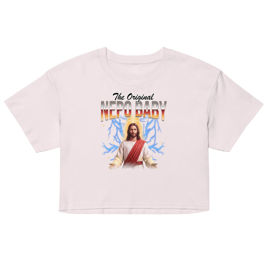The Original Nepo Baby Women’s crop top Orbital Clothing