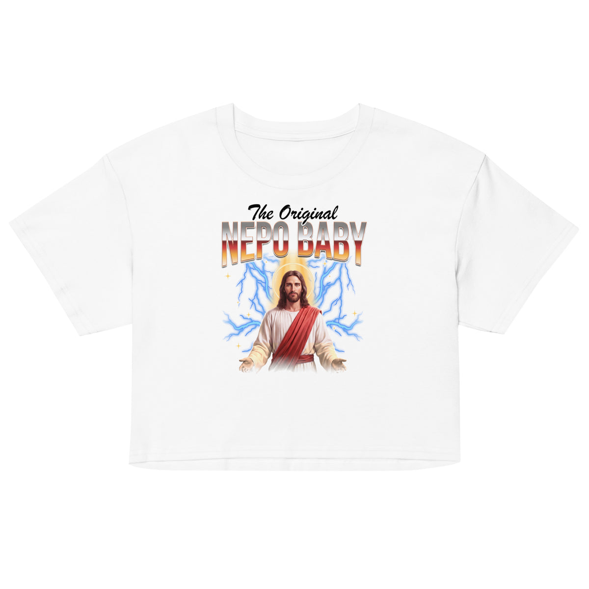 The Original Nepo Baby Women’s crop top Orbital Clothing