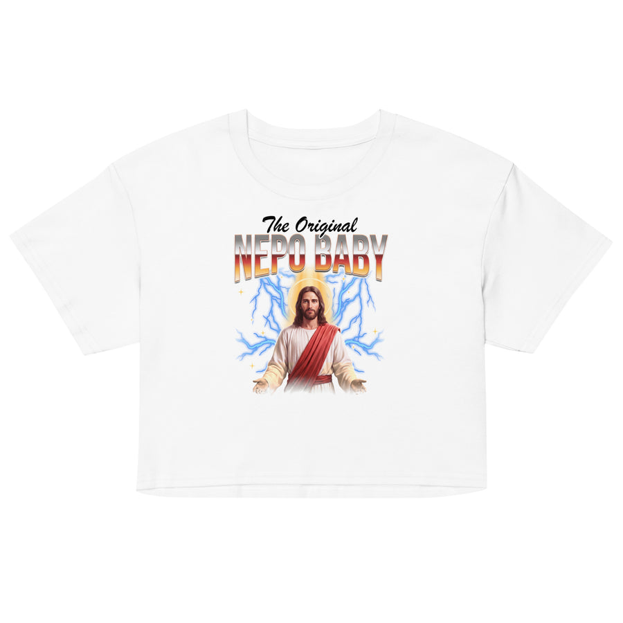 The Original Nepo Baby Women’s crop top Orbital Clothing