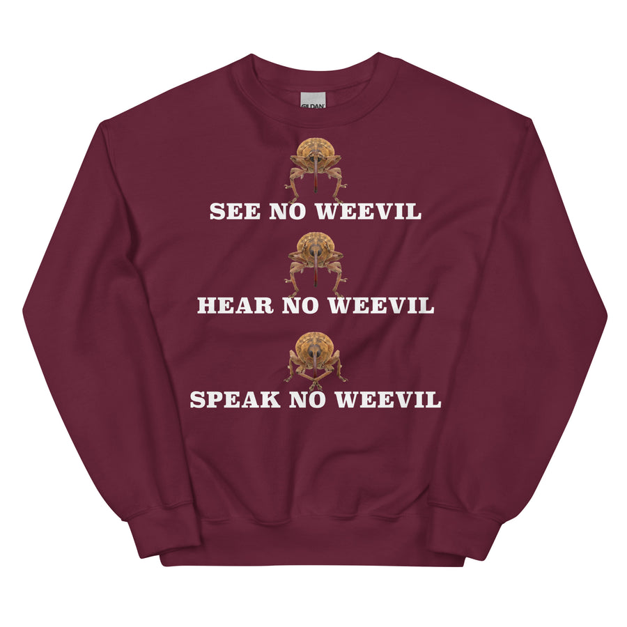 See No Weevil Sweatshirt Orbital Clothing