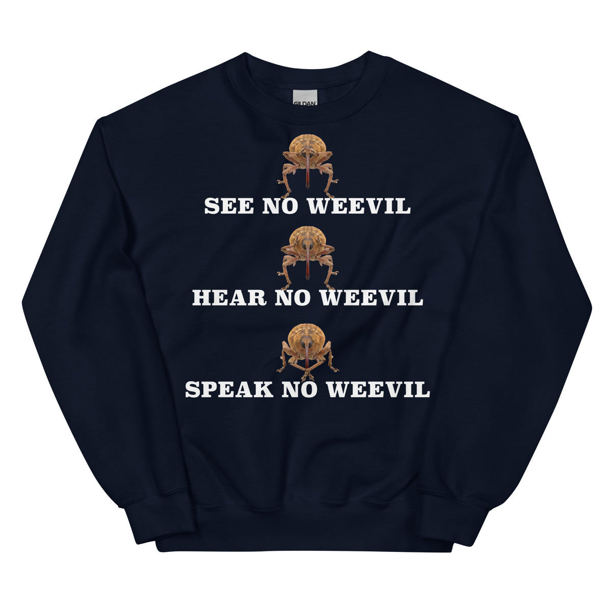 See No Weevil Sweatshirt Orbital Clothing