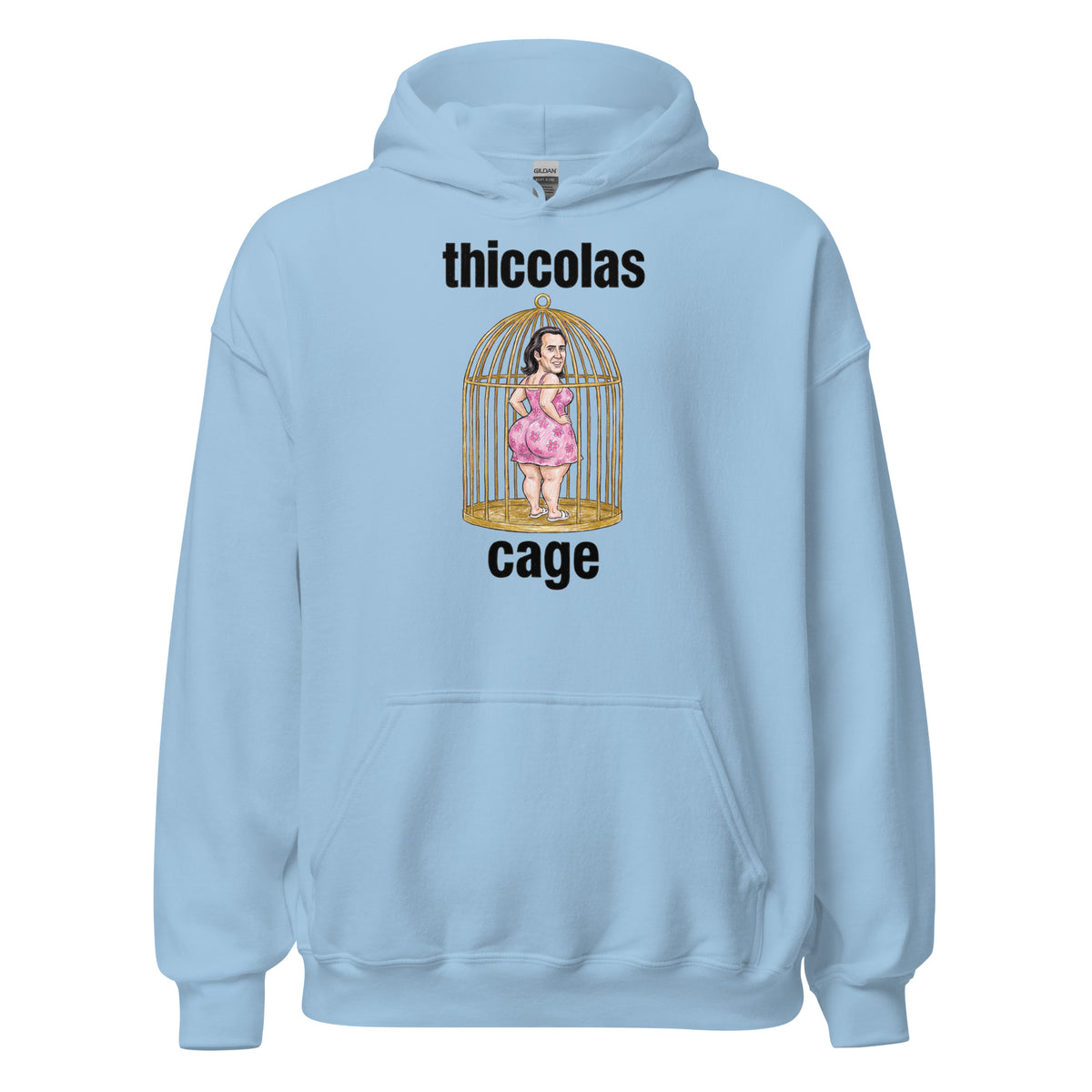 Thiccolas Cage Hoodie Orbital Clothing