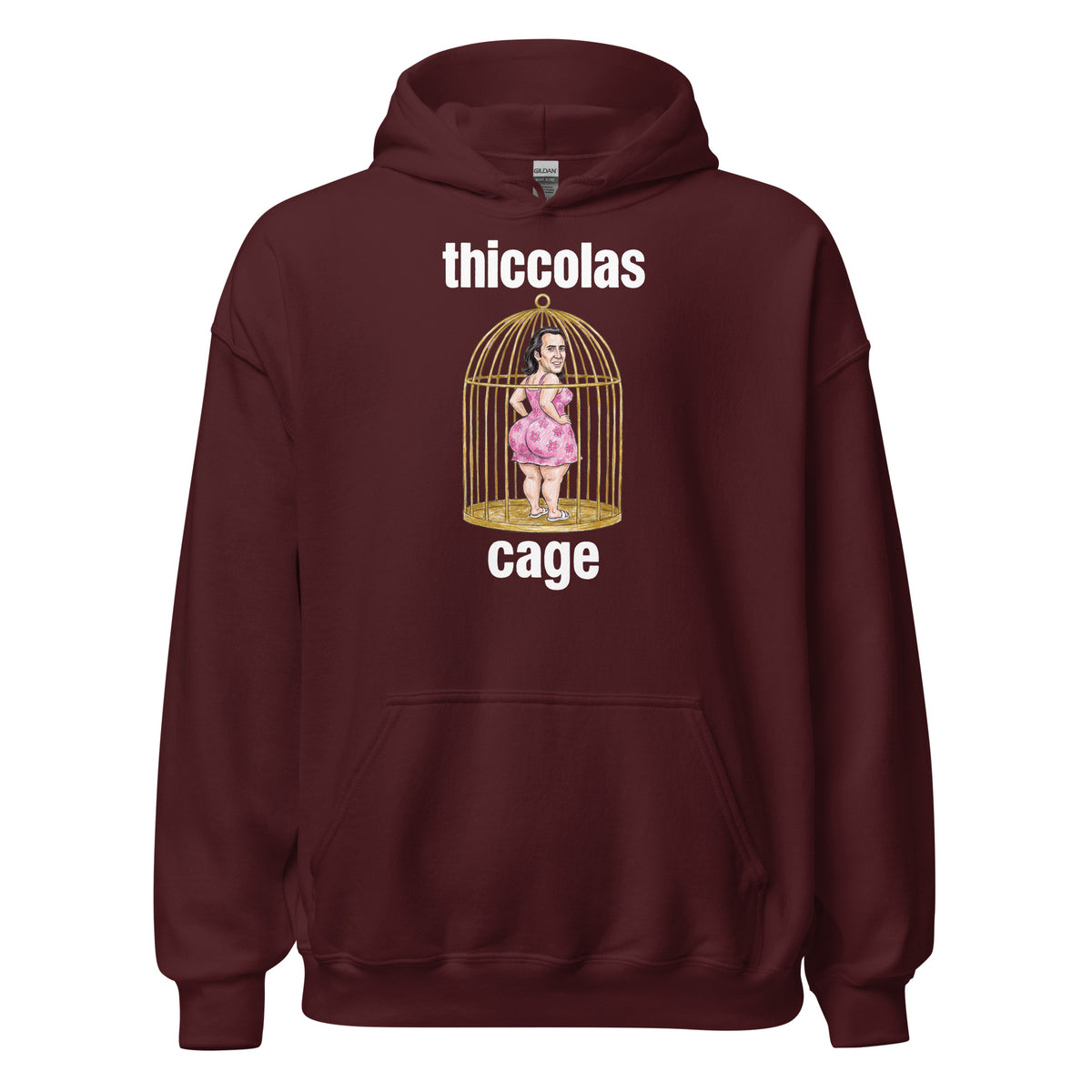 Thiccolas Cage Hoodie Orbital Clothing
