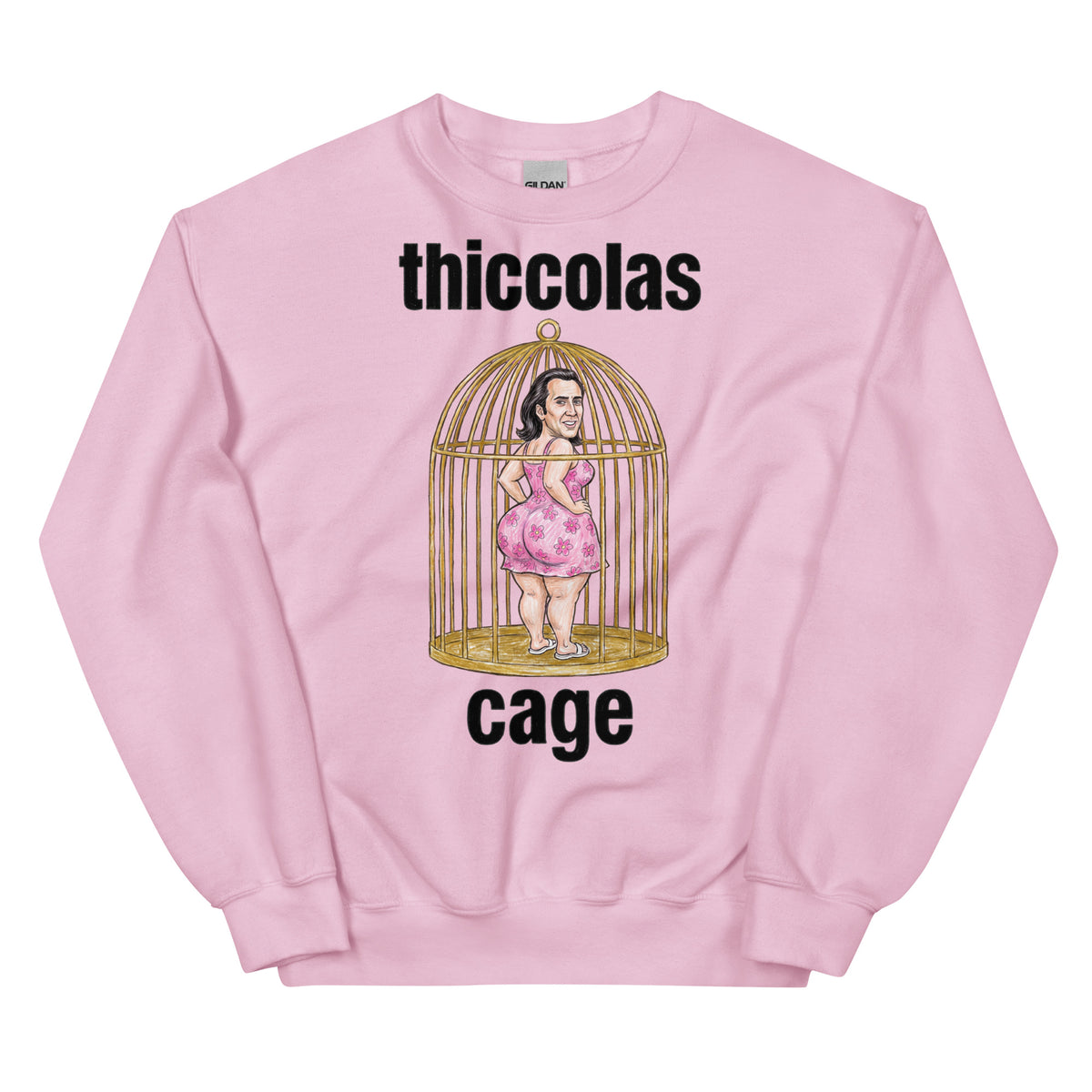 Thiccolas Cage Sweatshirt Orbital Clothing