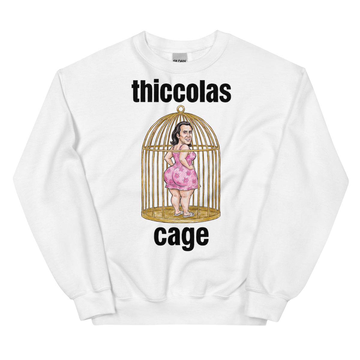 Thiccolas Cage Sweatshirt Orbital Clothing