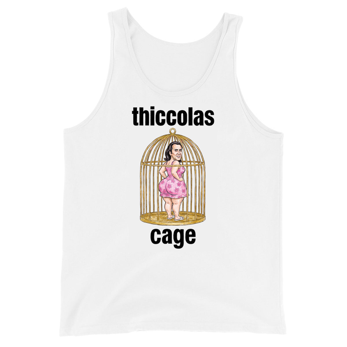 Thiccolas Cage Tank Top Orbital Clothing