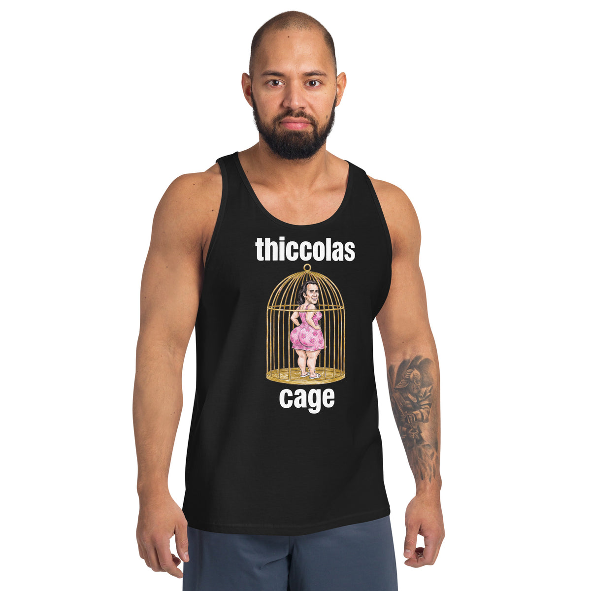Thiccolas Cage Tank Top Orbital Clothing
