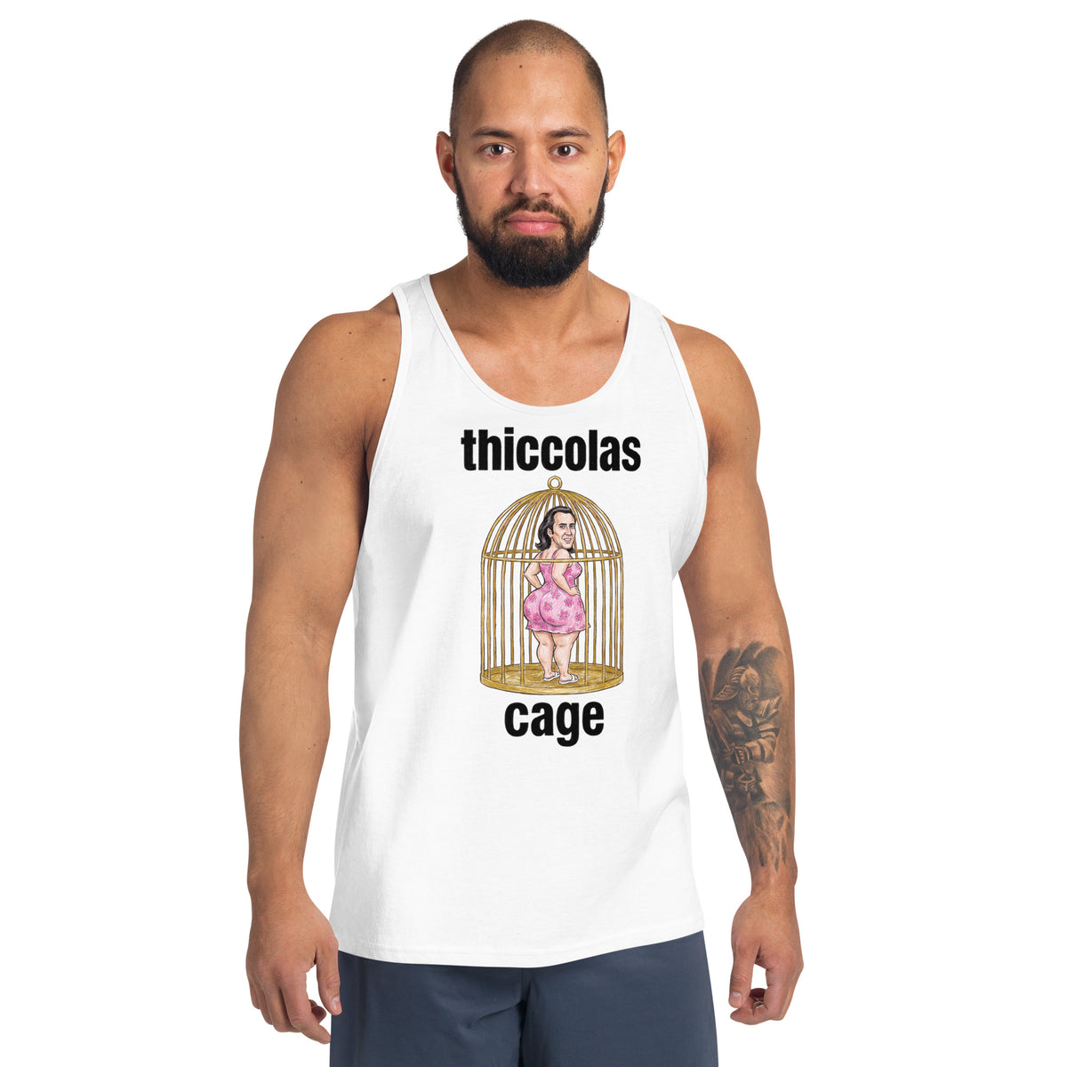 Thiccolas Cage Tank Top Orbital Clothing