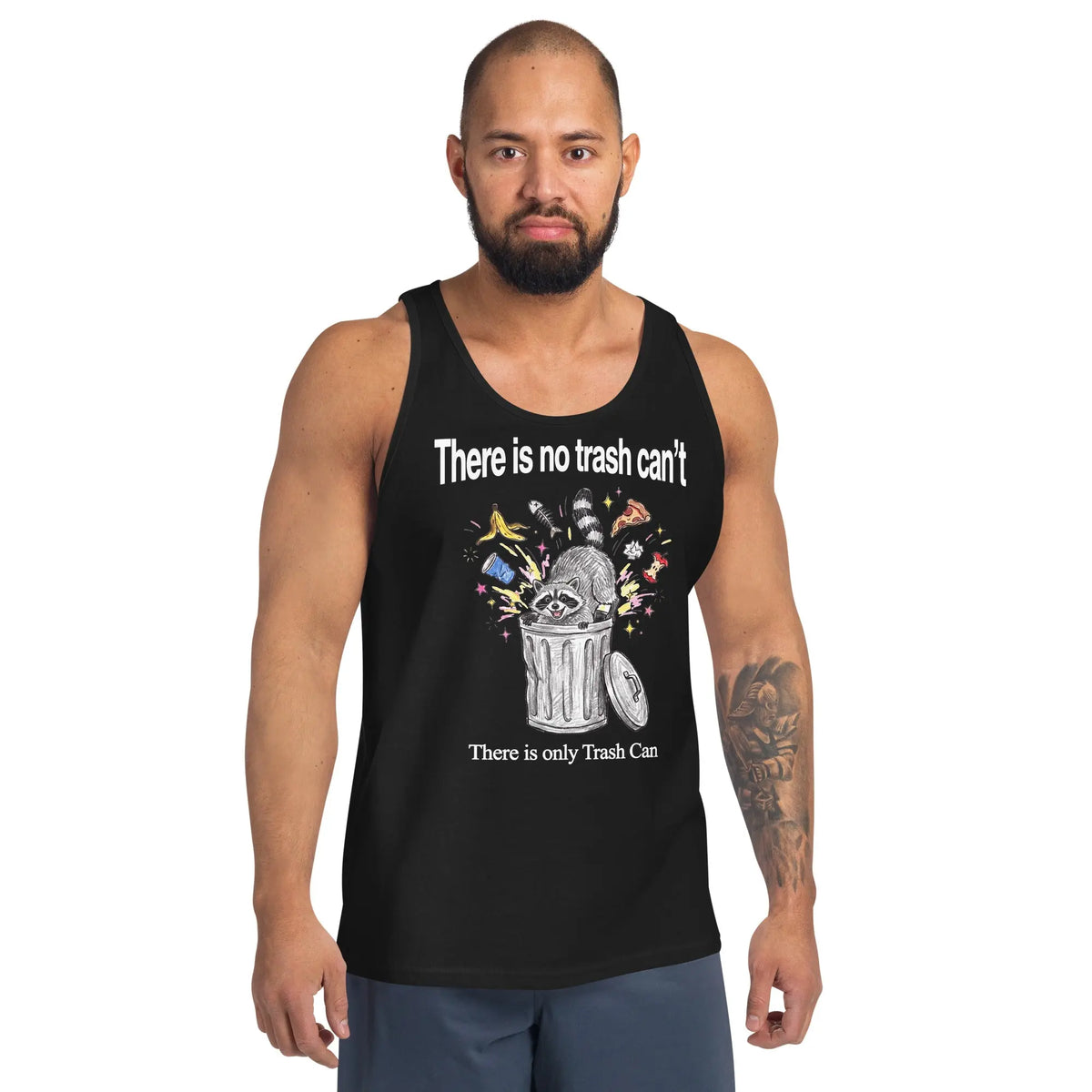 There Is No Trash Can't Tank Top Orbital Clothing