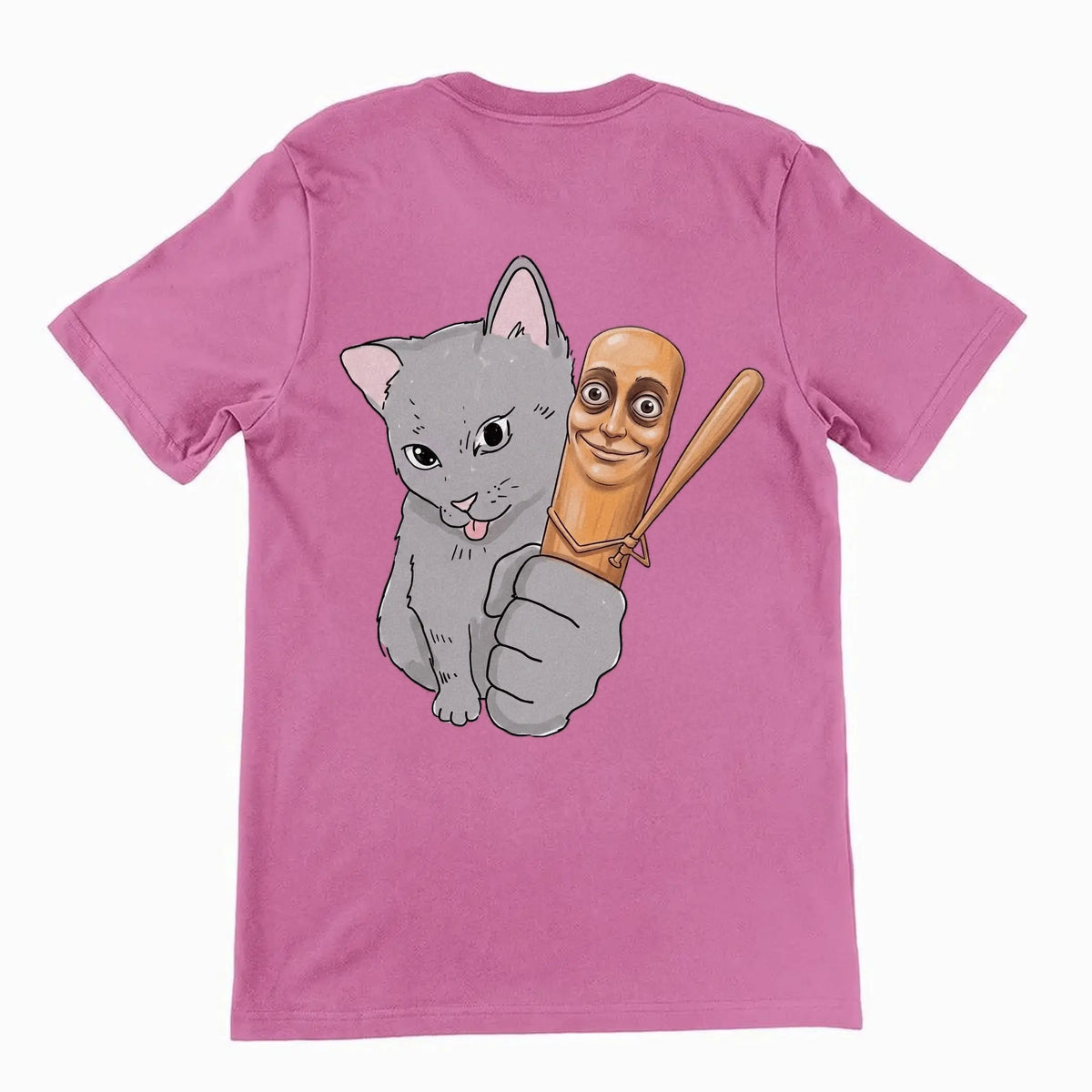 Cat Got Your Tung T-Shirt (backprint) Orbital Clothing