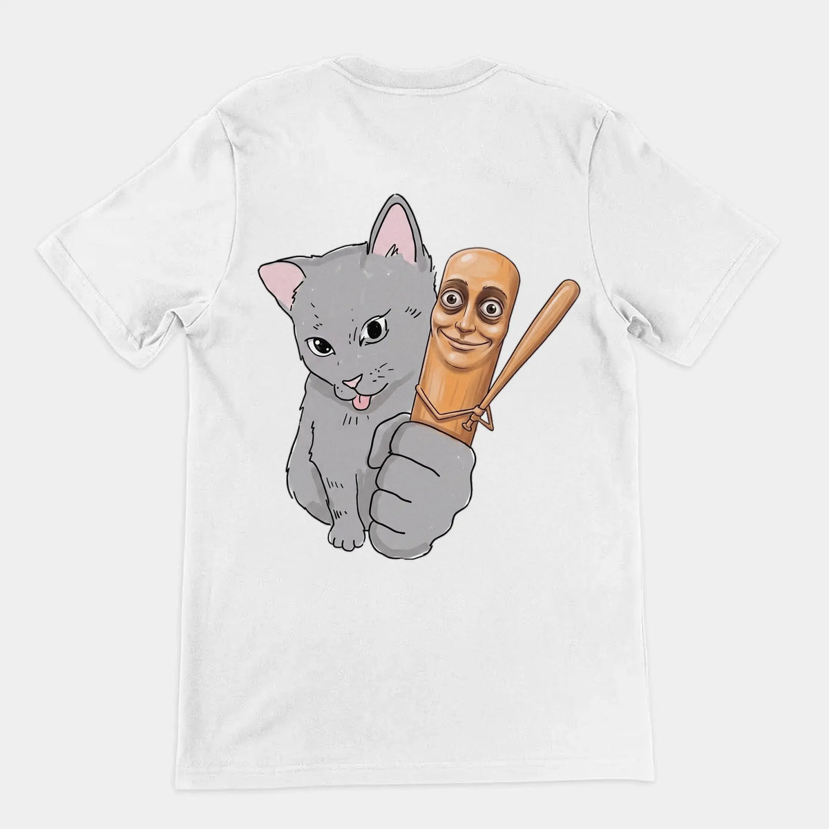 Cat Got Your Tung T-Shirt (backprint) Orbital Clothing