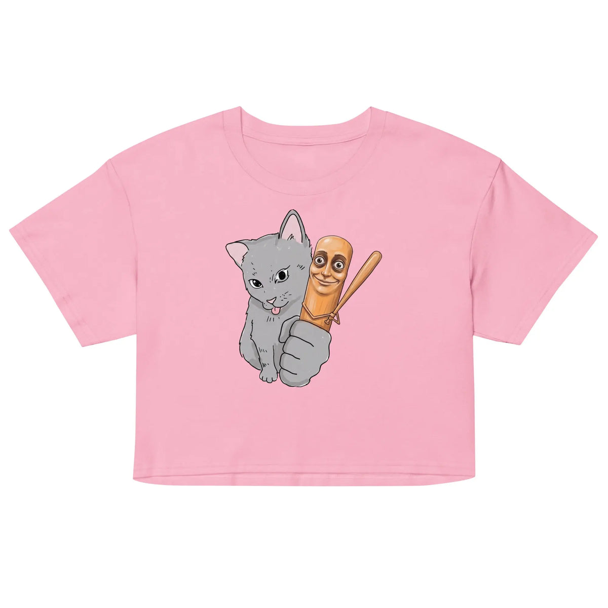 Cat Got Your Tung Women’s crop top Orbital Clothing
