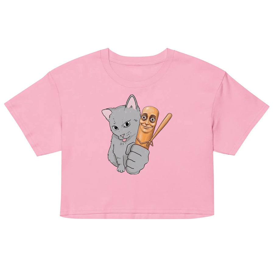 Cat Got Your Tung Women’s crop top Orbital Clothing
