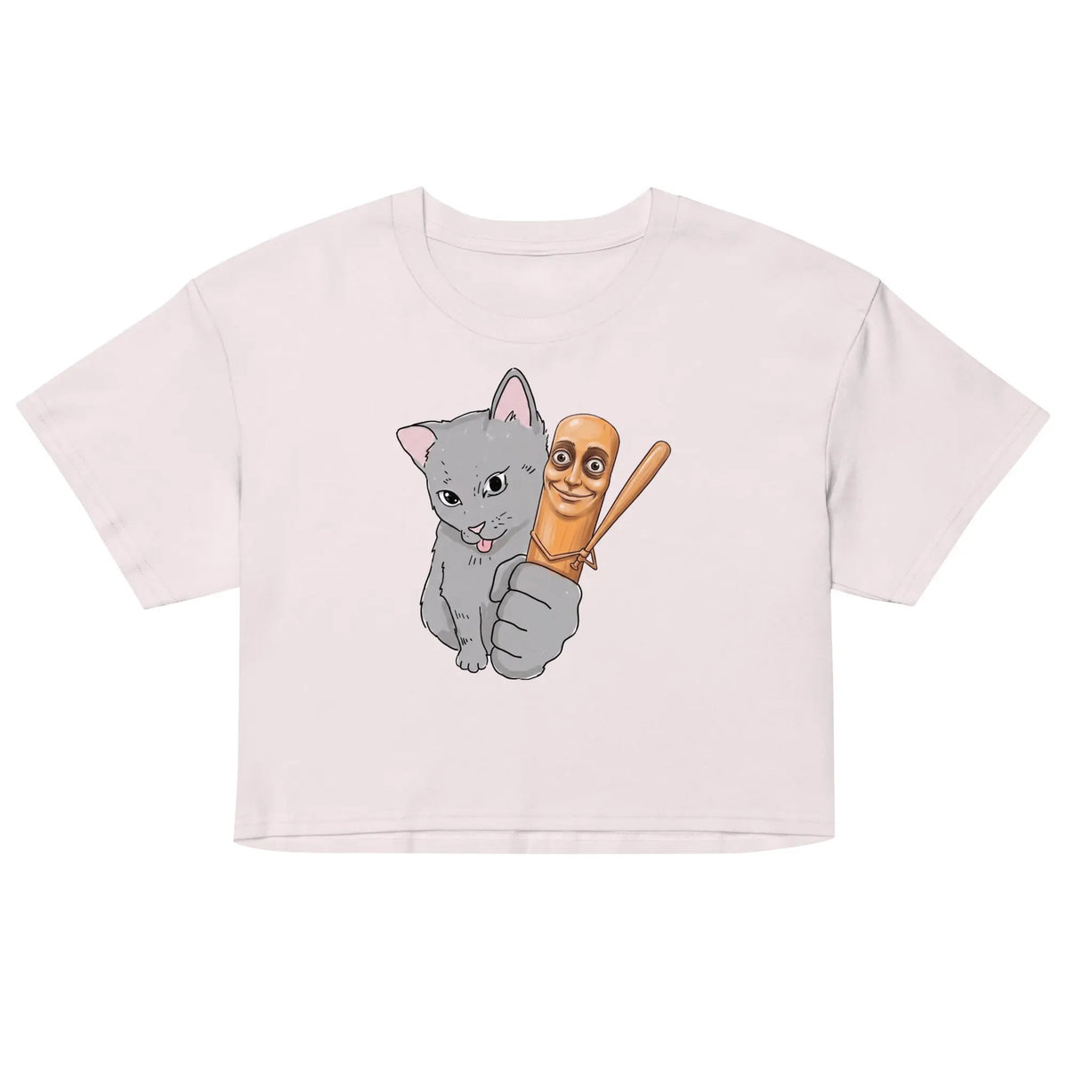 Cat Got Your Tung Women’s crop top Orbital Clothing