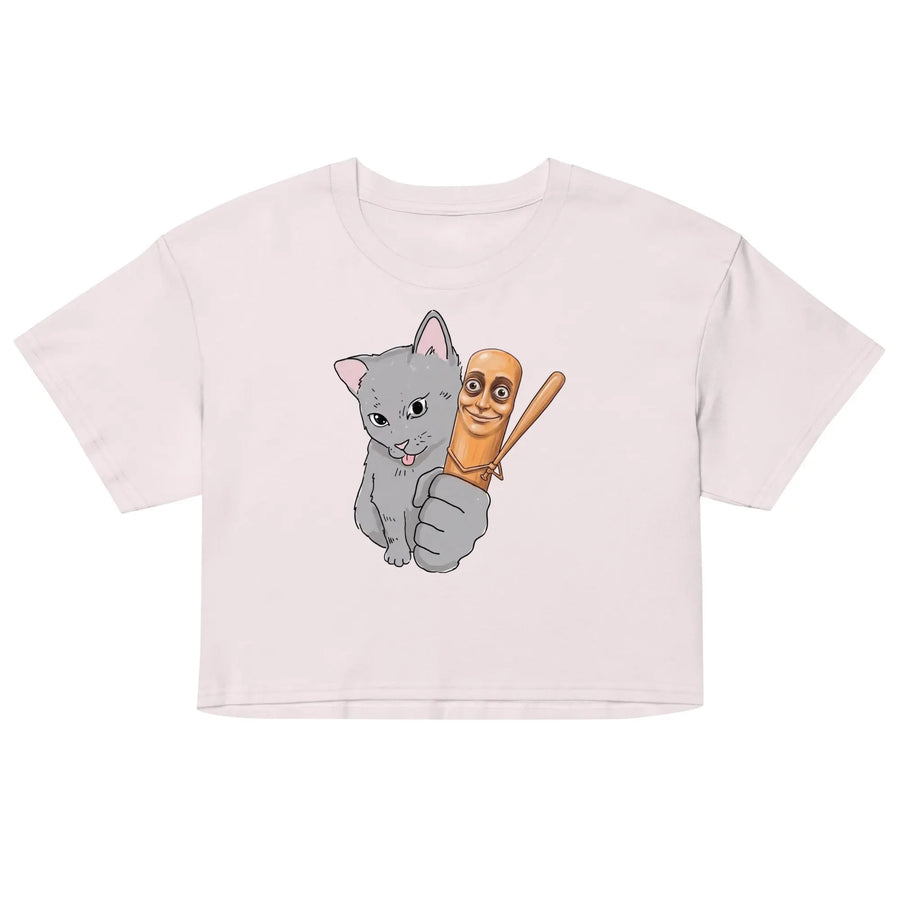 Cat Got Your Tung Women’s crop top Orbital Clothing