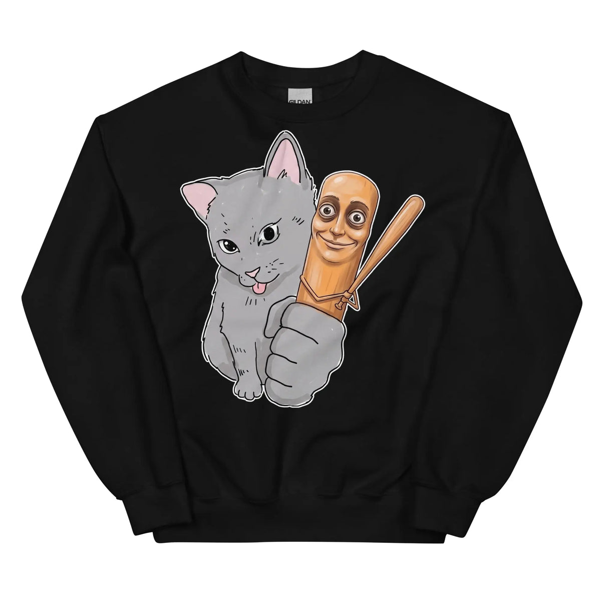 Cat Got Your Tung Sweatshirt Orbital Clothing