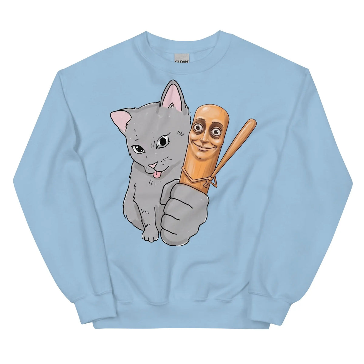 Cat Got Your Tung Sweatshirt Orbital Clothing