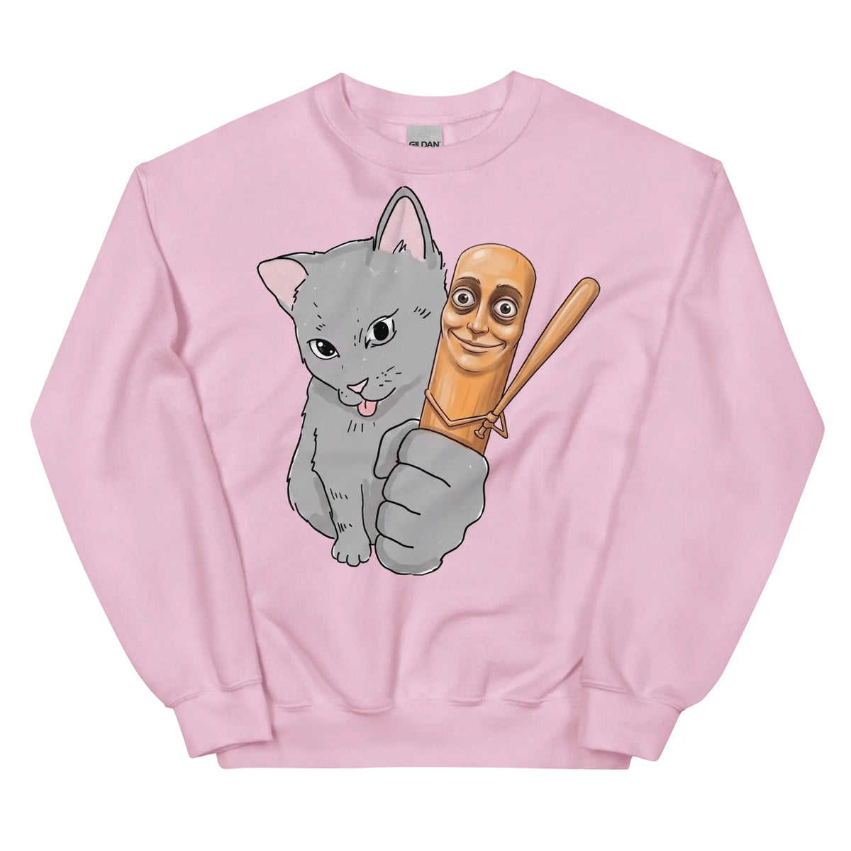 Cat Got Your Tung Sweatshirt Orbital Clothing