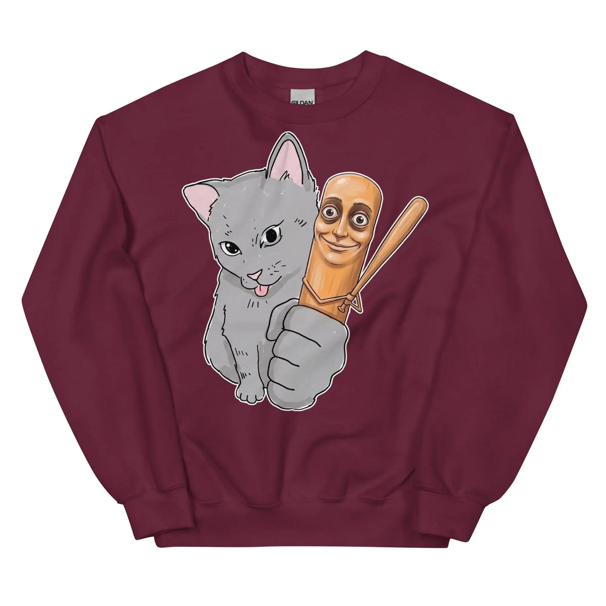 Cat Got Your Tung Sweatshirt Orbital Clothing