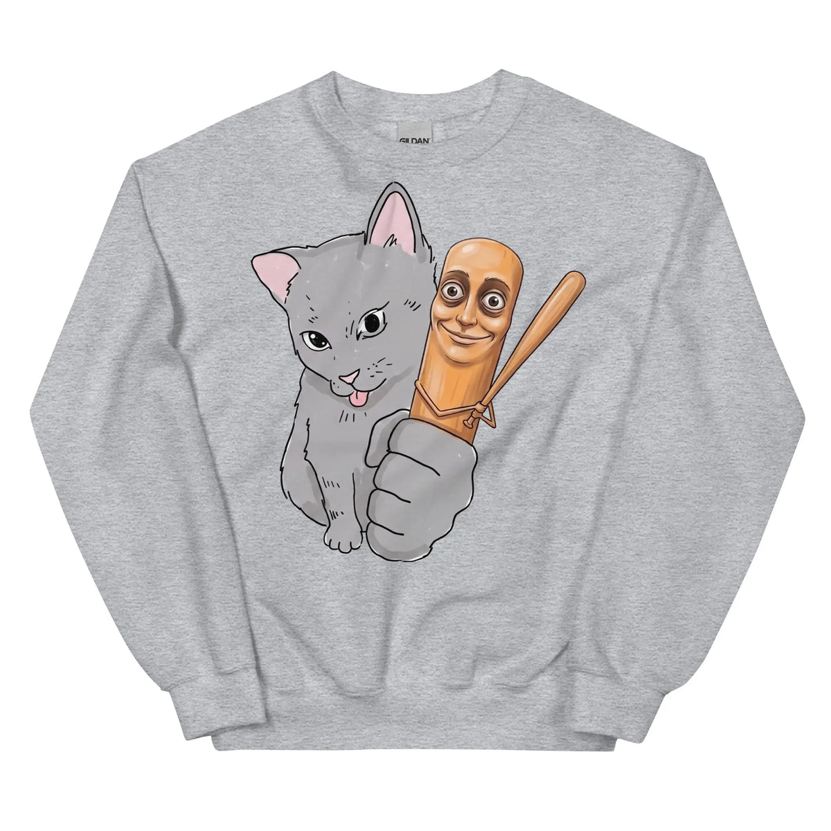 Cat Got Your Tung Sweatshirt Orbital Clothing