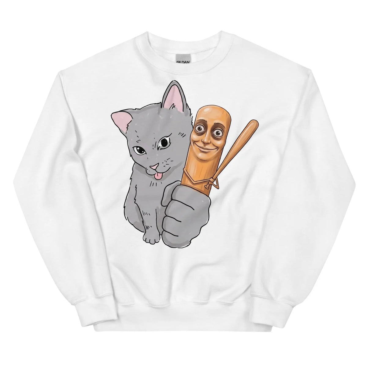 Cat Got Your Tung Sweatshirt Orbital Clothing