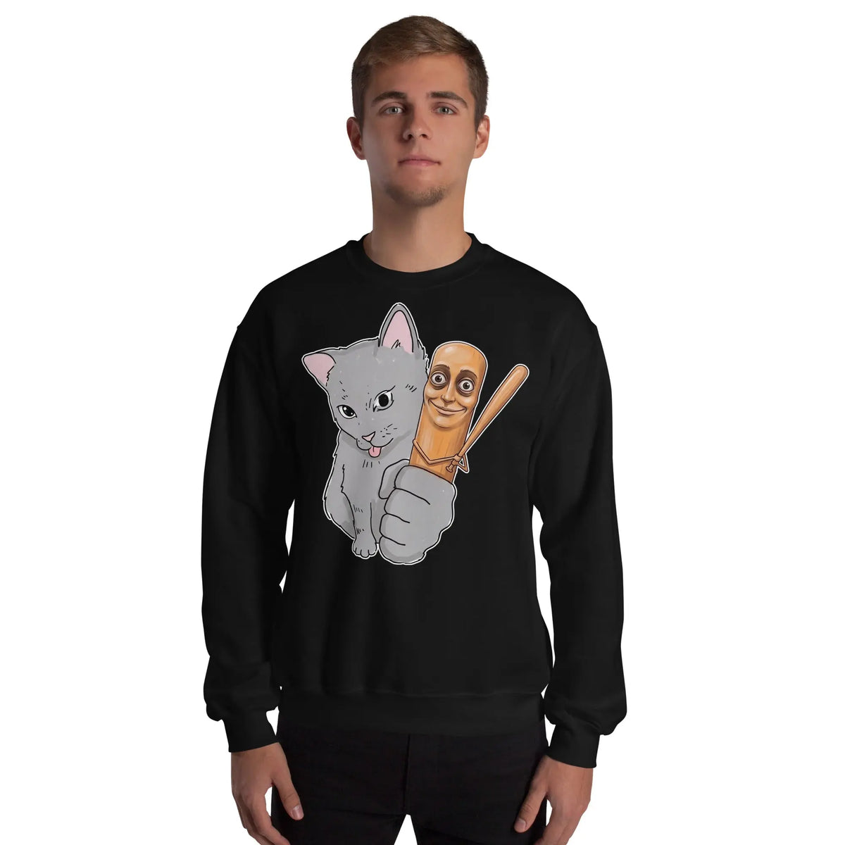 Cat Got Your Tung Sweatshirt Orbital Clothing