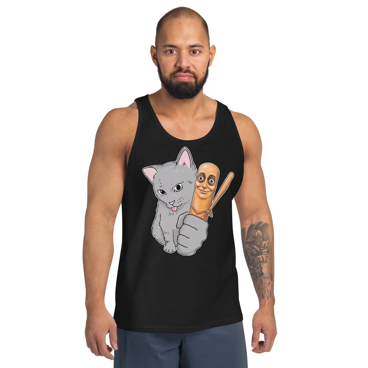 Cat Got Your Tung Tank Top Orbital Clothing