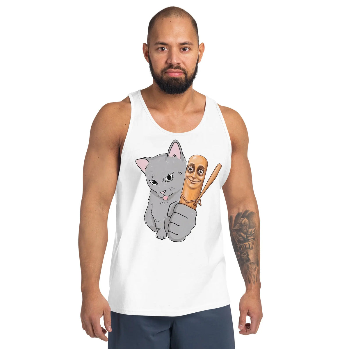 Cat Got Your Tung Tank Top Orbital Clothing