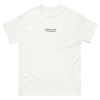 Substance abuse is my therapy T-Shirt (Embroidered)