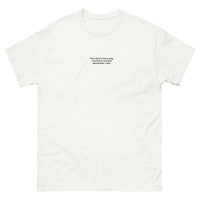 Ever since I was young I wanted to increase shareholder value (embroidered) T-Shirt - White / S