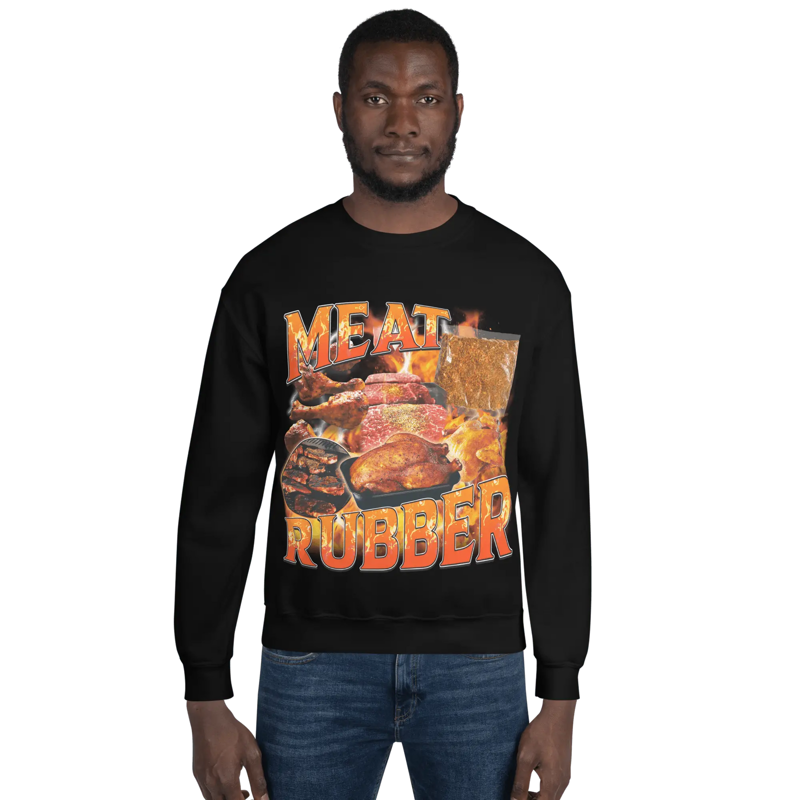Meat Rubber Sweatshirt - Orbital Clothing