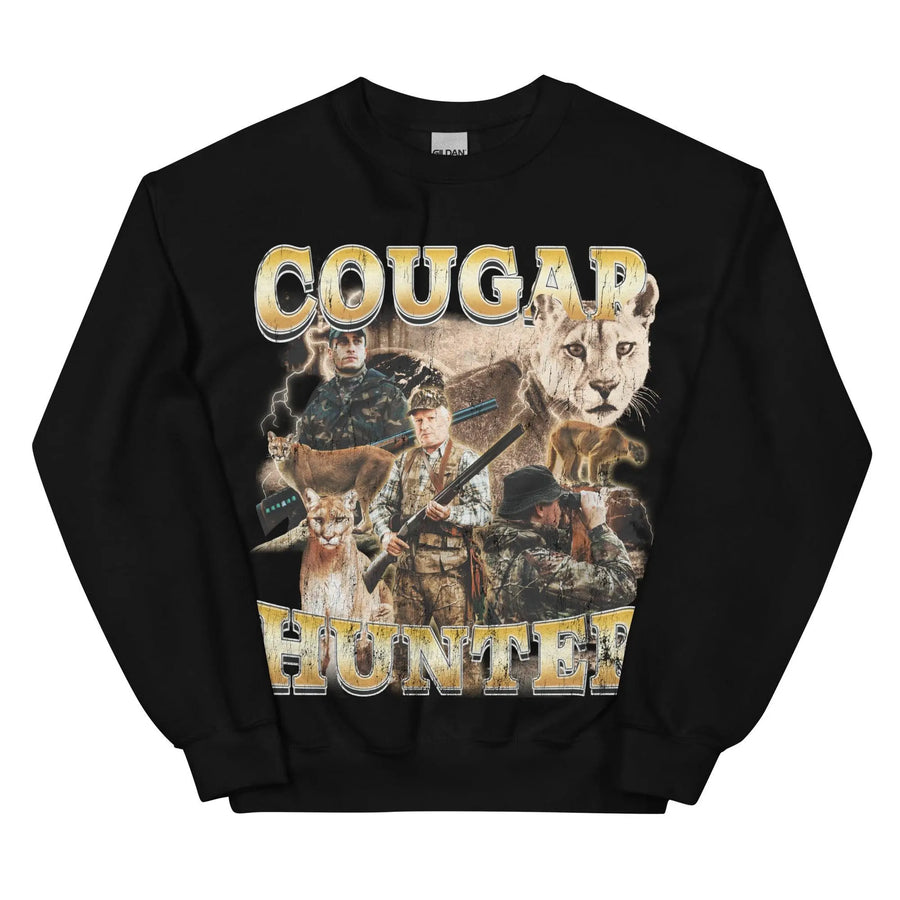 Cougar Hunter Sweatshirt - Orbital Clothing